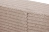 Sofa flexio 85x200 - Pascall - corduroy Beige