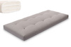Matras 90x200 natuur met latex - Futon Pascall Comfort Trio Latex Grijs