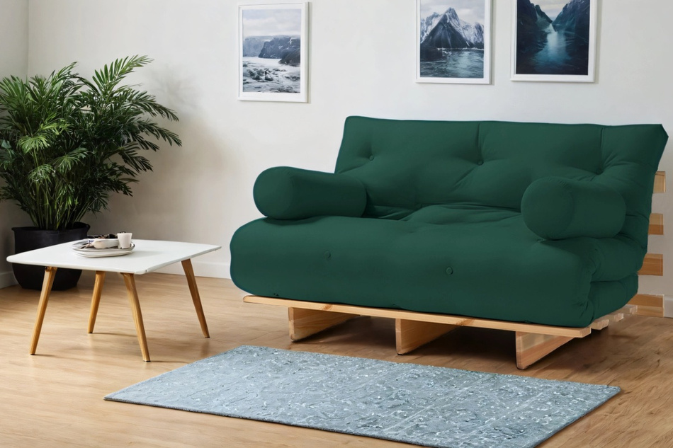 Opvouwbare bank 160x200 - Slim Comfort Classic - Pascall Futon Metselwerk