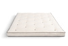 Matras 160x200 natuur met latex - Futon Pascall Slim Latex Kedro Ecru
