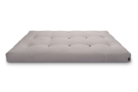 Futon Pascall Medium Coco - Matras 140x200 Grijs-naturel met kokos