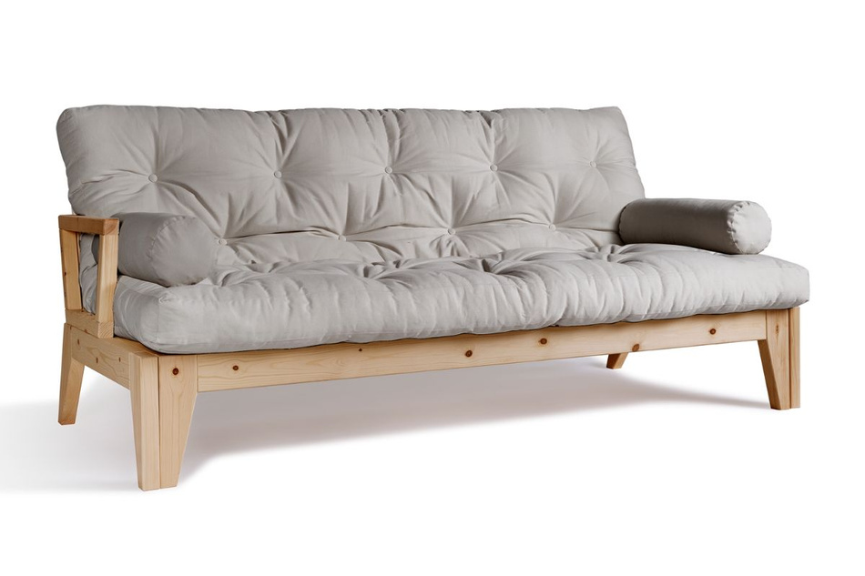 Opvouwbare bank 200 cm - Sakura - Pascall Futon Dove Ash
