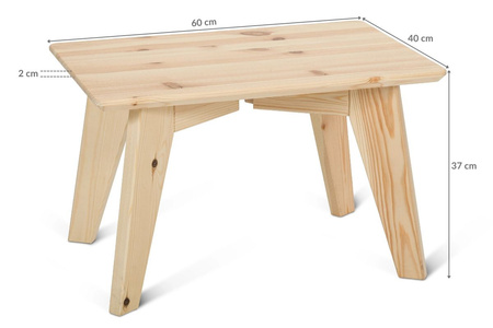 Salontafelset Sakura - Pascall 60x40 en 90x60