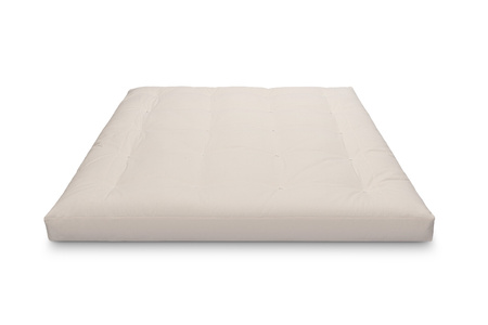 Matras 180x200 natuur met latex - Futon Pascall Comfort Trio Latex Wool Ecru