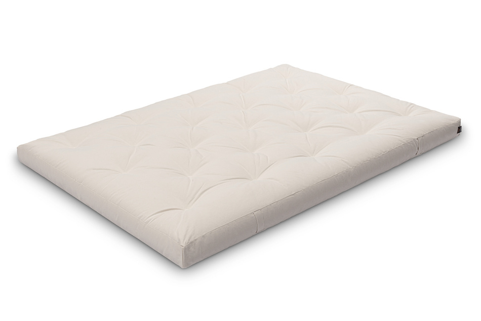 Matras 140x200 natuur met latex - Futon Pascall Slim Duo Latex Maroon