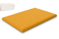 Matras 140x200 natuur met latex - Futon Pascall Slim Latex Honing