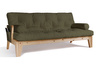 Slaapbank 200 cm - Sakura - Pascall Futon Khaki