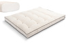 Matras 180x200 natuur - Futon Pascall Medium Natural Kedro Ecru