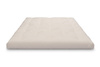 Matras 160x200 natuur met latex - Futon Pascall Slim Duo Latex Khaki