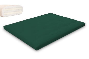 Matras 160x200 natuur met latex - Futon Pascall Slim Duo Latex Flesgroen