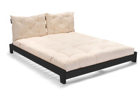 Pascall Houten bed 140x200 - Aisha Exclusive Black