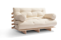 Tuinbank 160x200 opvouwbaar - Freedom Classic - Pascall Futon Beige