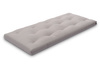 Matras 90x200 natural - Futon Pascall Slim Natural Grijs
