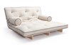 Opvouwbare bank 160x200 - Slim Comfort Kedro Classic - Pascall Futon Linnen