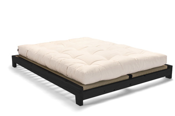 Pascall Houten bed 160x200 - Aisha Basic Black Tatami