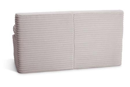 Flexio slaapbank 140x200 - Pascall - ribfluweel Lichtgrijs