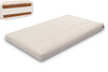 Matras 120x200 natuur met wol, latex en 2x kokos - Futon Pascall Comfort Wool Hard Ecru