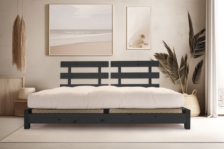 Pascall Houten bed 160x200 - Aisha Exclusive Black