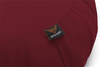 Meditatiekussen Zafu - 25x50cm - Pascall Maroon