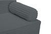 Sofa flexio 85x200 - Pascall - ribfluweel Antraciet