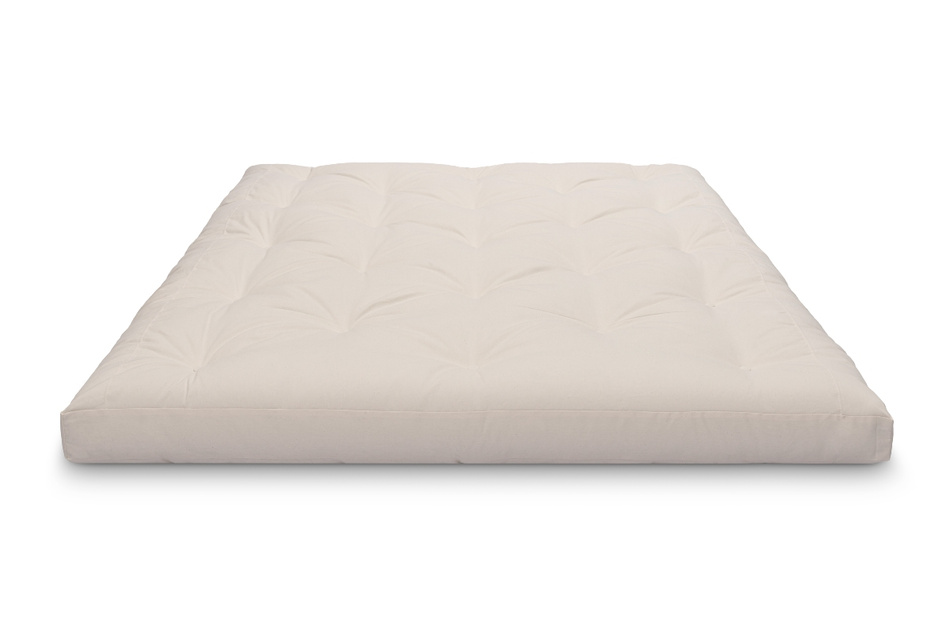 Matras 160x200 natuur - Futon Pascall Slim Natural Honing