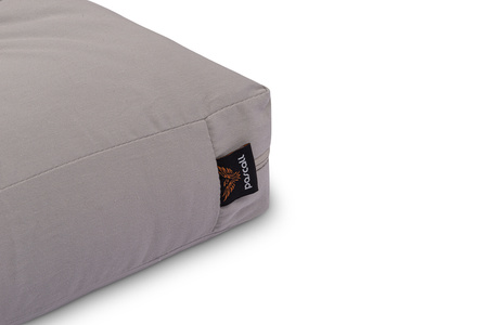 Matras 90x200 natuur met latex - Futon Pascall Slim Latex Grijs