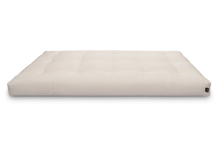 Matras 120x200 natuur met kokos - Futon Pascall Medium Duo Coco Ecru