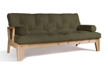 Slaapbank 200 cm - Sakura - Pascall Futon Khaki