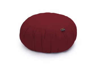 Meditatiekussen Zafu - 25x50cm - Pascall Maroon