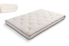 Matras 120x200 natuur met latex - Futon Pascall Slim Duo Latex Kedro Linnen