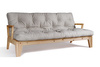Opvouwbare bank 200 cm - Sakura - Pascall Futon Dove Ash
