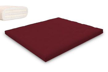 Matras 180x200 natuur met latex - Futon Pascall Slim Duo Latex Maroon