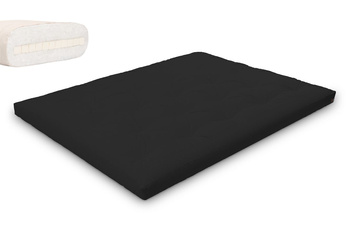 Matras 160x200 natuur met latex - Futon Pascall Slim Latex Zwart