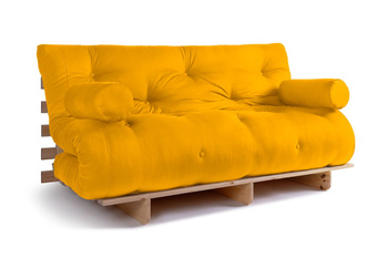 Slaapbank 160x200 - Slim Exclusive Classic - Pascall Futon Honing