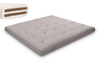Futon Pascall Medium Duo Coco - Matras 200x200 Grijs - naturel met kokos