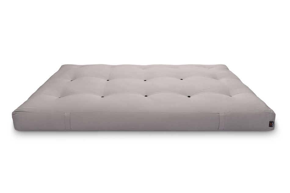 Matras 140x200 natuur met latex - Futon Pascall Comfort Trio Latex Grijs