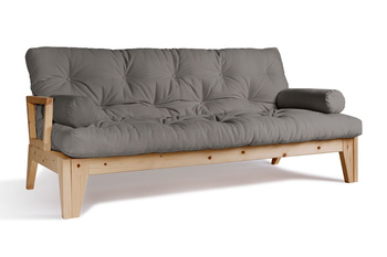 Slaapbank 200 cm - Sakura - Pascall Futon Grijs