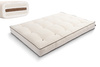 Matras 140x200 natuur met kokos en 2x latex - Futon Pascall Comfort Relax Kedro Ecru