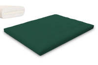 Matras 160x200 natuur met latex - Futon Pascall Slim Latex Flesgroen