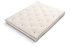 Matras 200x200 natuur - Futon Pascall Slim Natural Kedro Ecru