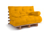 Slaapbank 120x200 - Slim Exclusive Classic - Pascall Futon Honing