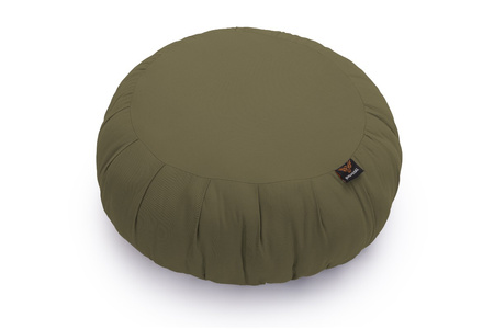 Meditatiekussen Zafu - 25x50cm - Pascall Khaki