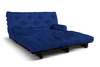 Slaapbank 180x200 - Slim Comfort Black - Pascall Futon Prairie
