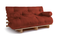 Opvouwbare bank 160x200 - Slim Basic Classic - Pascall Futon Metselwerk