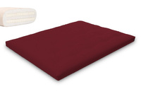 Matras 160x200 natuur met latex - Futon Pascall Slim Duo Latex Maroon