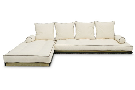 Sofa Tatami Medium Duo Coco Kedro 70x200 - Pascall Futon Ecru