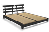 Pascall Houten bed 90x200 - Aisha Exclusive Black Tatami