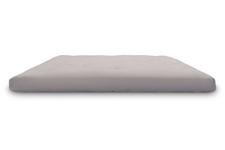 Matras 160x200 natuur met latex - Futon Pascall Slim Duo Latex Grijs
