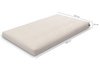 Matras 120x200 - Futon Hybrid Pocket H3 - Pascall Grijs