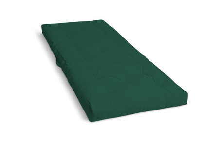 Vouwmatras 90x200 met latex - Futon Pascall Flex Latex Flesgroen
